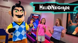 Hello Neighbor in Real Life Steals Toy Story 5!! Toy Scavenger Hunt!