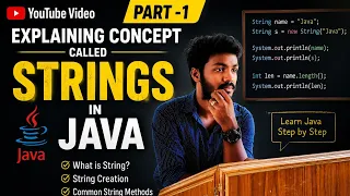 Java Strings Explained in Depth Core Java Tutorial for Beginners Part 1 SRS Tech