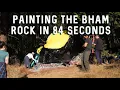Painting the Bellingham Rock in 84 Seconds