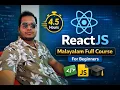 React JS Malayalam Tutorial For Beginners React JS