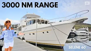 CROSS OCEANS ON THIS 🤯 2025 Selene 60 Classic Explorer Liveaboard Yacht Tour