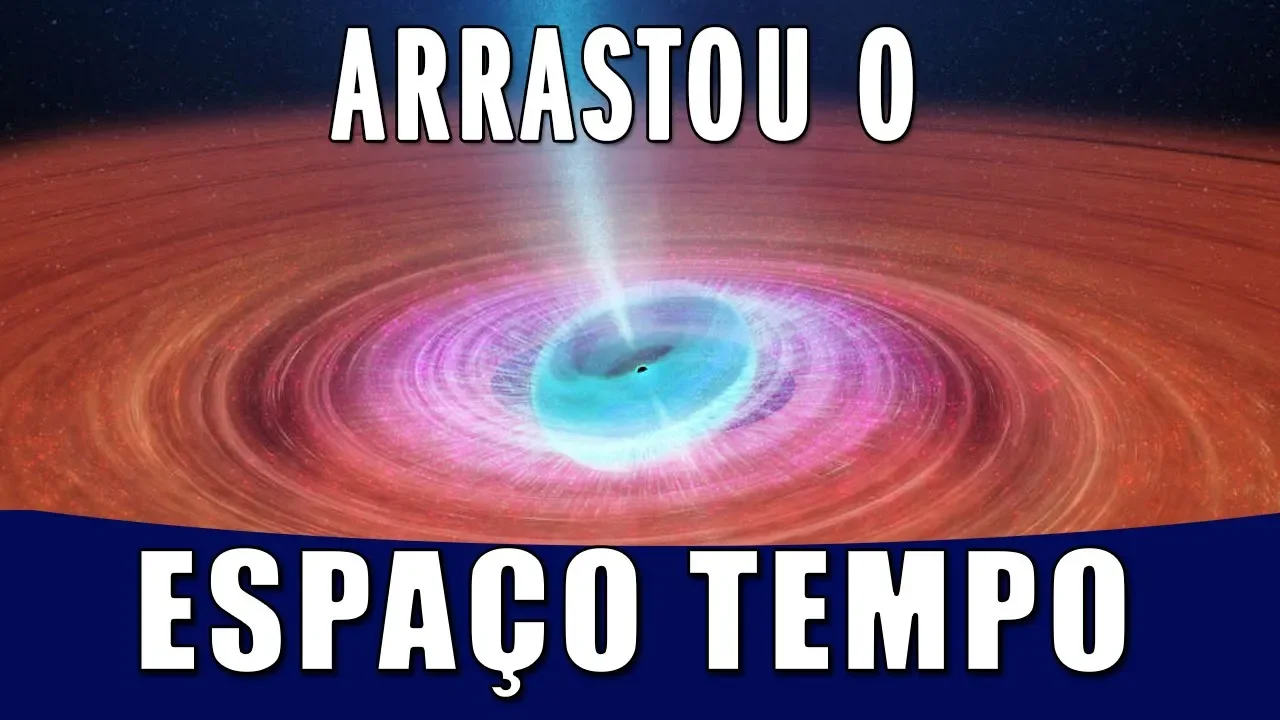 Buraco Negro Estranho está Arrastando o Espaço Tempo em Torno dele