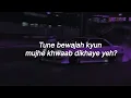 Dard hua dard hua dil ko thoda dard hua | Dard | slowed + Reverbed lyrics song by kushagra thakur