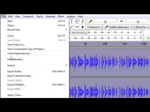 Download MP3 Audacity Beginner Tutorial: How to Export an Audacity Wav or MP3 File and Combine with Video