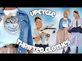 DIY How To Upcycle Clothes From The Thrift Store TRANSITION INTO FALL