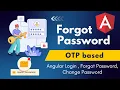 Angular Forgot Password By Using OTP Angular Login Angular 19 Project