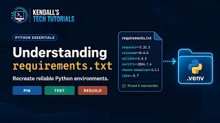 Understanding the requirements txt file in a Python project