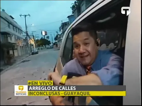 Arreglo de calles inconclusas - Guayaquil