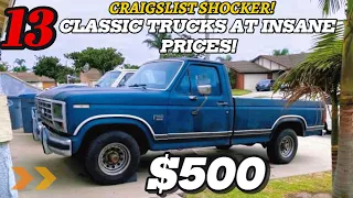 Shocking Craigslist Deals Classic Cars at Crazy Low Prices