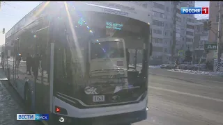 В пяти омских троллейбусах установят новые валидаторы