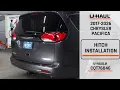 2017-2026 Chrysler Pacifica U-haul Trailer Hitch Installation CQT76046
