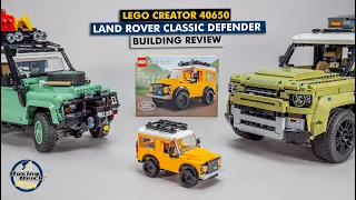 LEGO 40650 Creator Land Rover Classic Defender building review