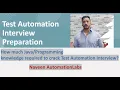 Important Java Programming Topics to crack Test Automation Interview