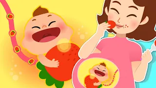 뱃속에 아기가 있어요! | 엄마 사랑해요 | 방귀가족동요 | 가족동요 | 어린이 인기동요 ★ 티디키즈