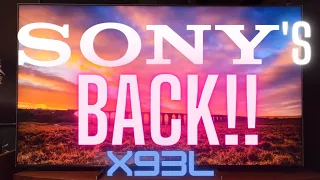 SONY RETURNS X93L 4K MINI LED 85