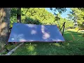 Ozark Trail 12 x12 Camping Tarp with hammock mods