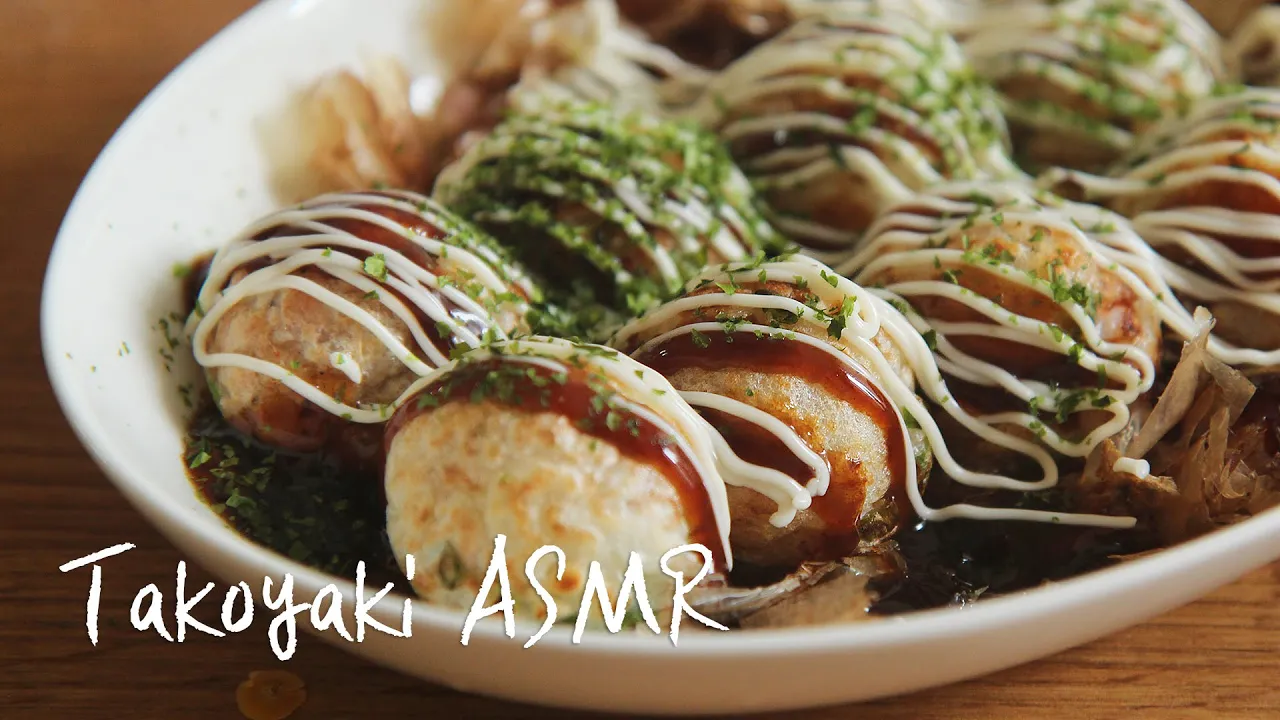 [COOK ASMR] Takoyaki no cut ver. :    : 