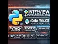 Python Interview Question Reverse Each Word Data Analyst Python Developer Easy Level