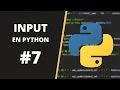 CURSO DE PYTHON - Como Usar la Funcion INPUT Como Ingresar Datos por Teclado en Python