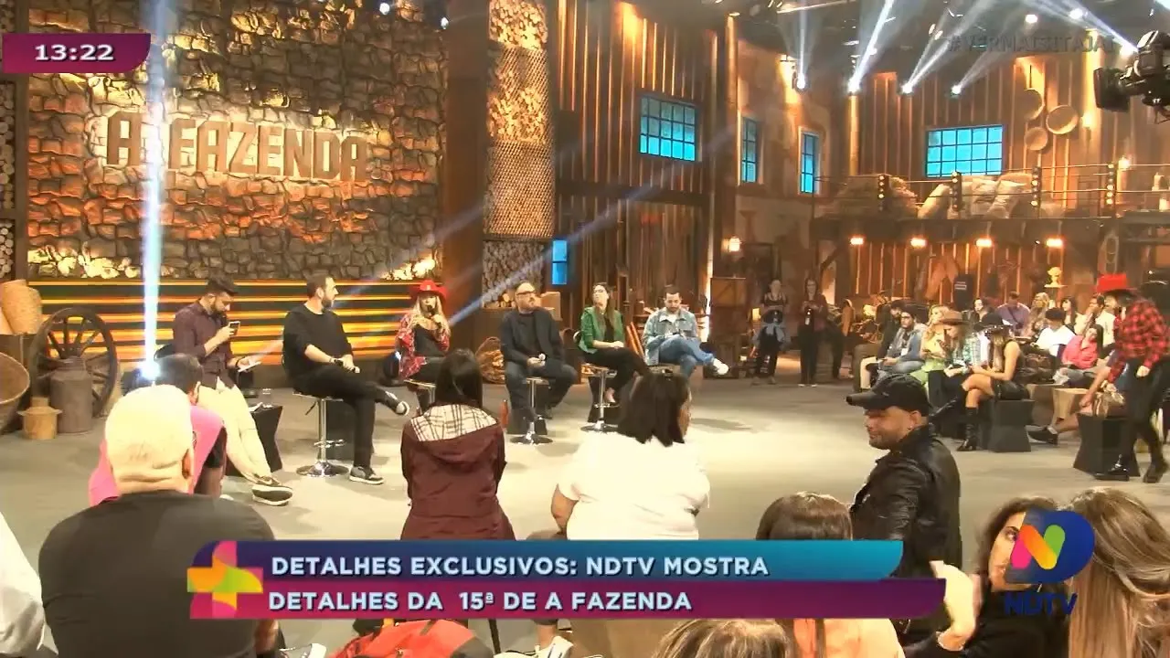 Detalhes exclusivos: NDTV mostra detalhes de "A Fazenda 15"
