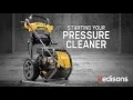 How to Start Your JET-USA Petrol Pressure Cleaner - Garden at Edisons