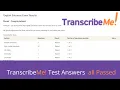 Transcribeme Test Answers Passed All 2021
