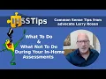 What to do not to do during in home assessments IHSS Tips Recorded Live Stream - Full