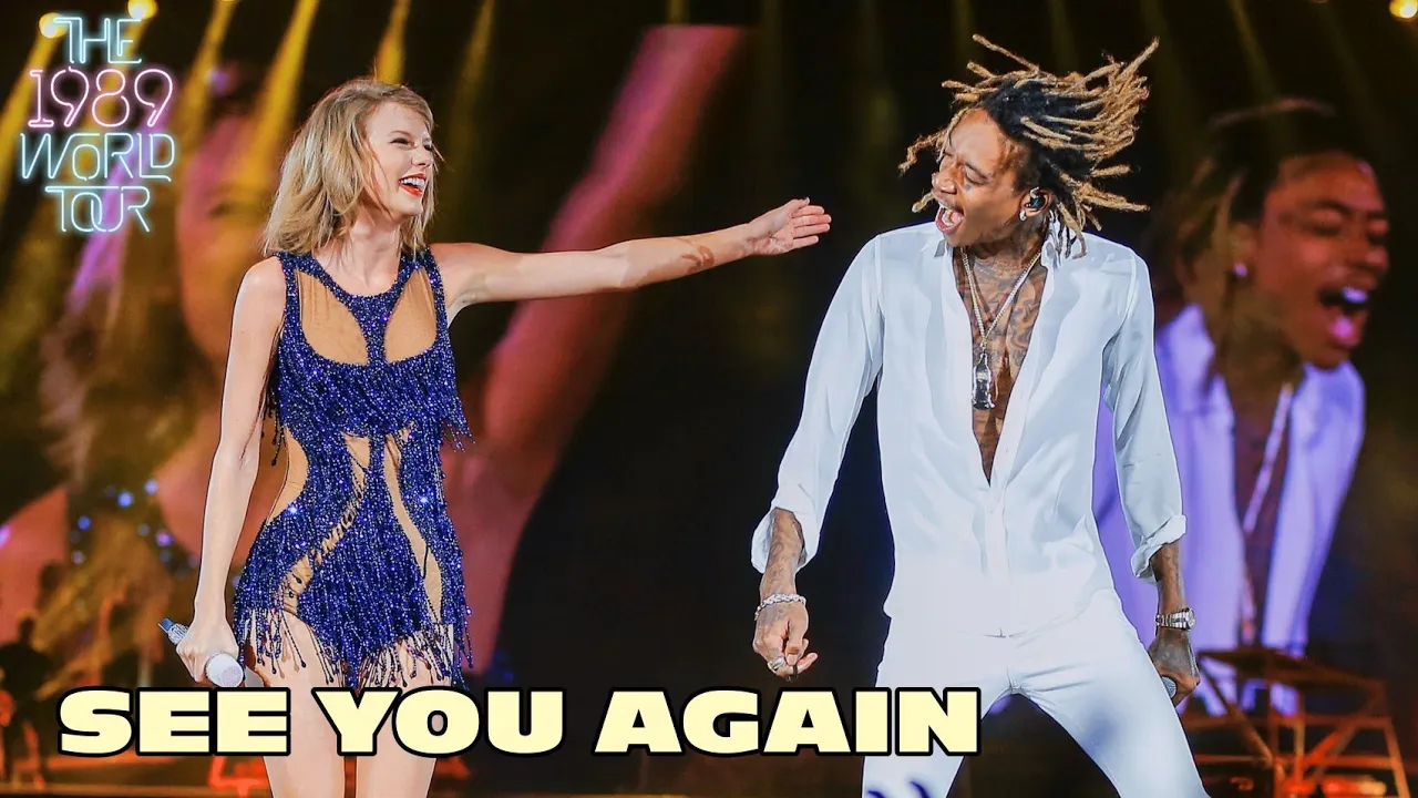 Taylor Swift & Wiz Khalifa - See You Again (Live on The 1989 World Tour) Taylor Swift & Wiz Khalifa - See You Again (Live on The 1989 World Tour)