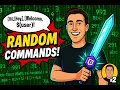 Modding Monday Nightbot Hello Command random response numbers and strings