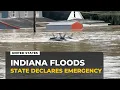 Indiana declares emergency as historic storms batter the US Midwest