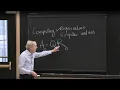 12 Computing Eigenvalues and Singular Values