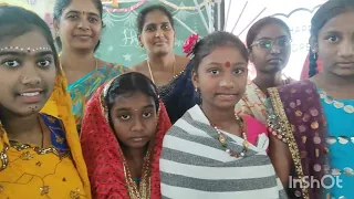 APTWRS GIRL S TENALI JANJATIYA GAURAV DIWAS CELEBRATION 