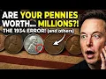 Millionaire secret Rare Wheat Penny Coins Worth a Fortune 1934-S Error Penny Explained