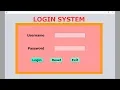 How to Create Login System GUI in Java Language NetBeans