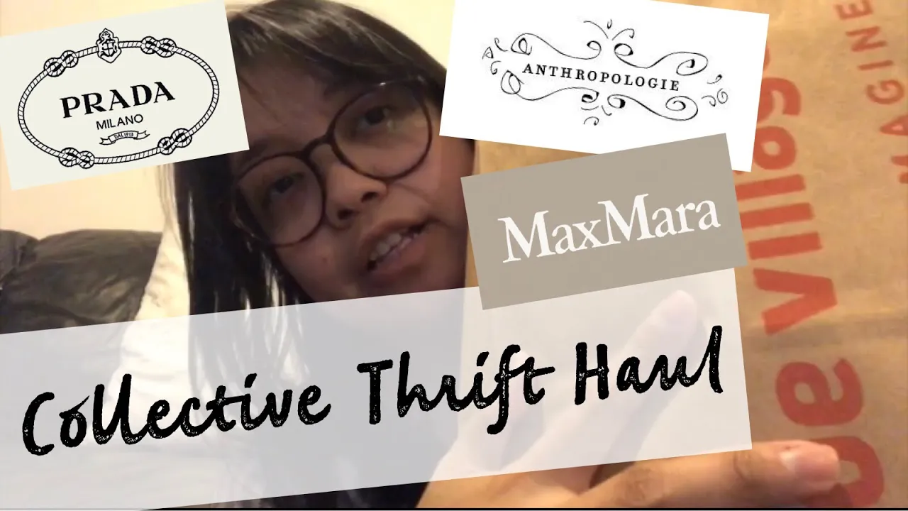 FOUND PRADA AT THE THRIFT! | COLLECTIVE THRIFT HAUL