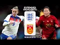 England vs China Extended Highlights International Friendly W Golazo