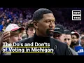 The Do s and Don ts of Voting in Michigan By Jalen Rose NowThis
