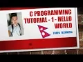 C Programming Tutorial - 1