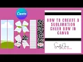 How to Create a Sublimation Cheer Bow Designed in Canva