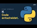 Python Tutorial If-Statement Deutsch