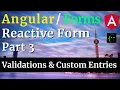 Angular Reactive Form - Part 3 4