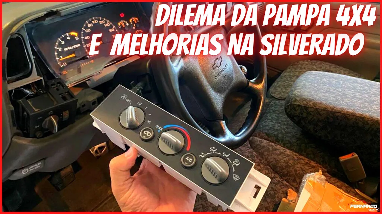 QUEREM ME EXTORQUIR! PRECISO DA OPINIÃO DE VOCÊS SOBRE A PAMPA 4X4 "URGENTE" #pampa #silverado