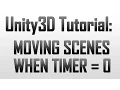 Unity3D Changing moving scenes when a timer reaches 0 in unity4 JavaScript