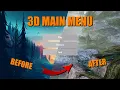 How To Create A 3D Main Menu Background In Unreal Engine 5 Tutorial