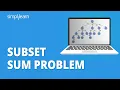 Subset Sum Problem Subset Sum Problem Using Dynamic Programming Data Structures Simplilearn