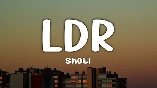 ldr shoti lyrics sped up