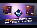 NEVER Choose Swirling Enchantment for Battlestaff of Terror or Growing Staff Minecraft Dungeons