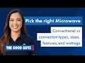How to Choose a Microwave Types Capacity Key Features The Good Guys