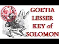 The Lesser Key of Solomon Goetia - Documentary History of Solomonic Magic Demonic Summoning