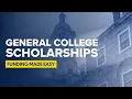 General College Scholarships